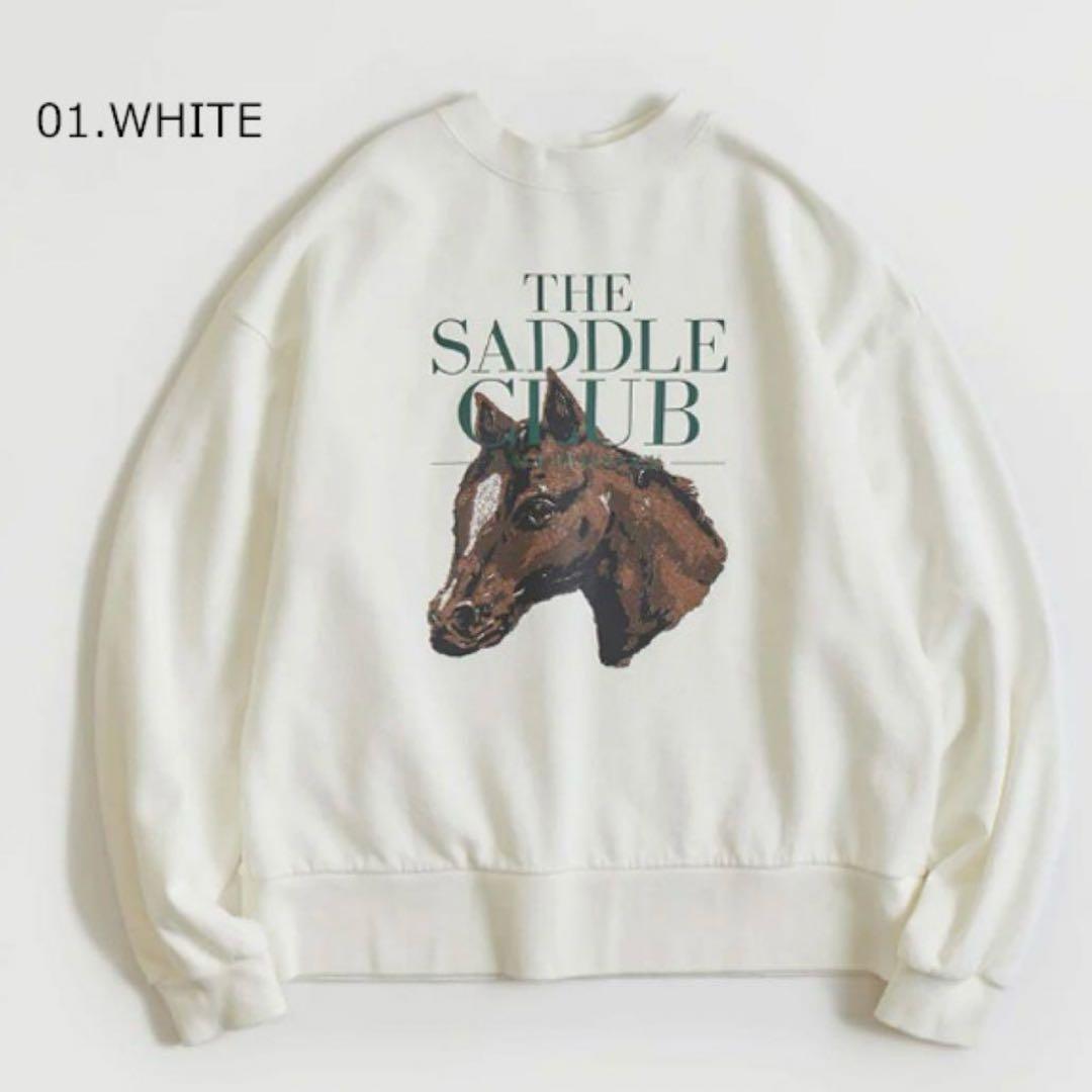 美品/the shinzone 馬プリントスウェット シンゾーン