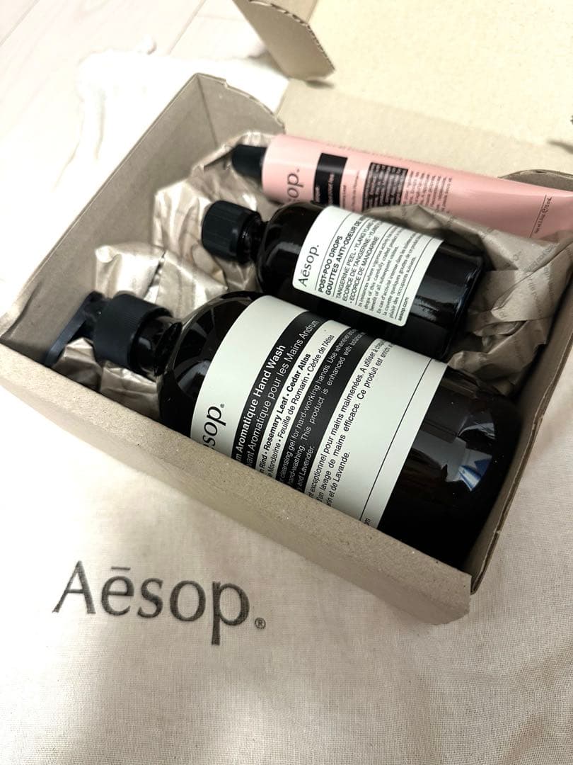 Aesop ハンドソープ　ハンドクリーム　トイレ用消臭