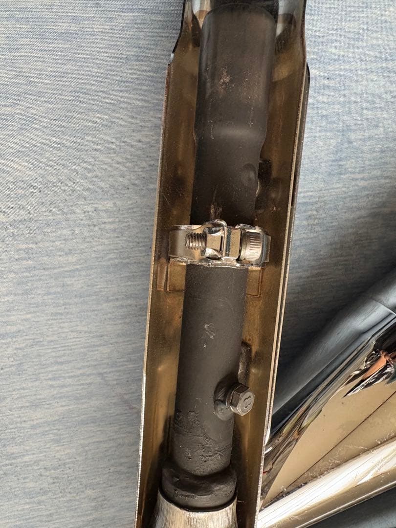 YAMAHA マフラーセット5KP8-1 5KP-2ドラッグスター純正マフラー