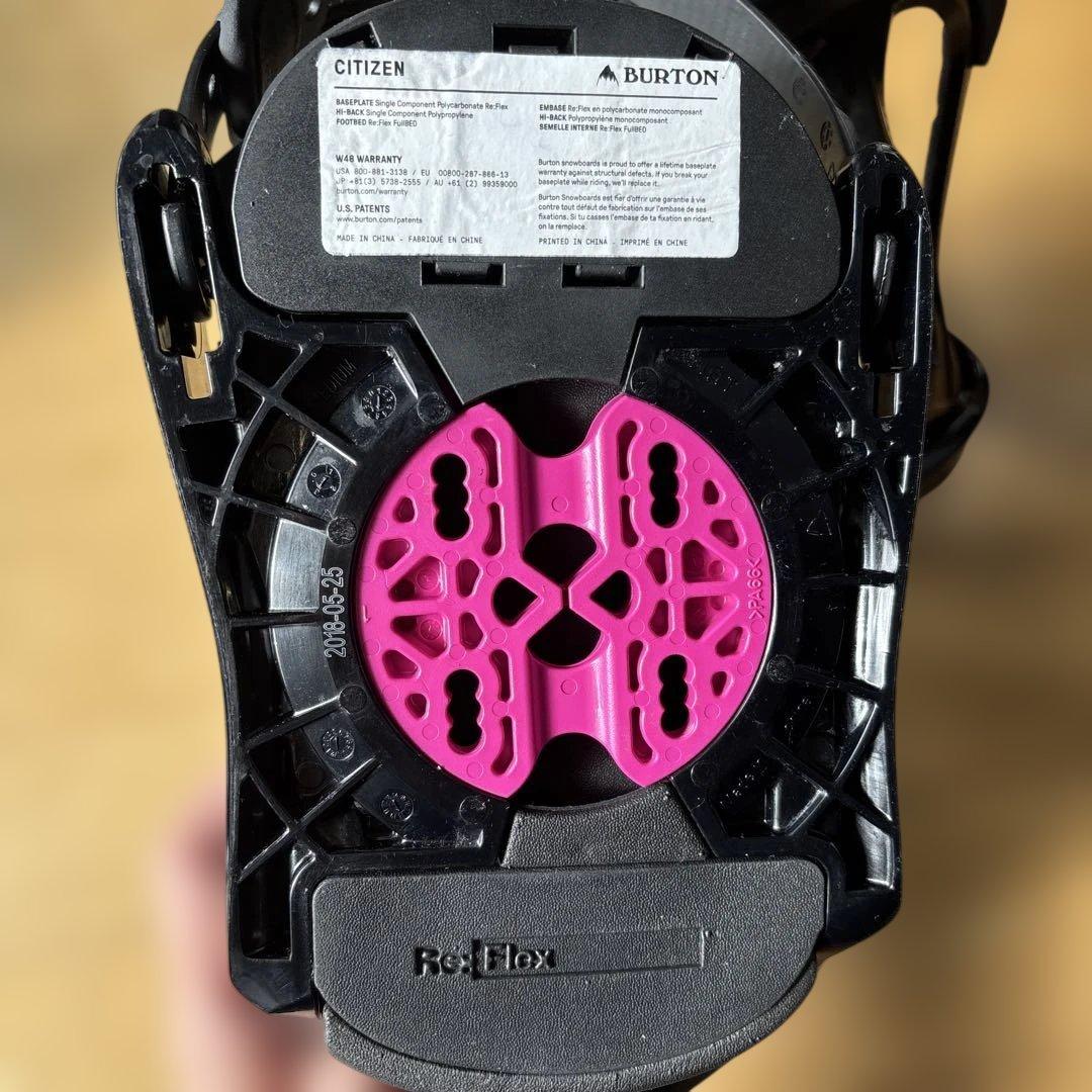 バートン　スノーボード ビンディング ブラック Mサイズ