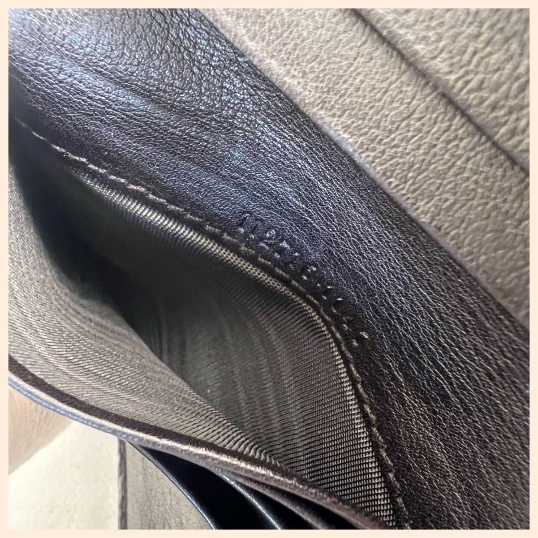 GUCCI GGシマ Wホック 二つ折り財布 良品