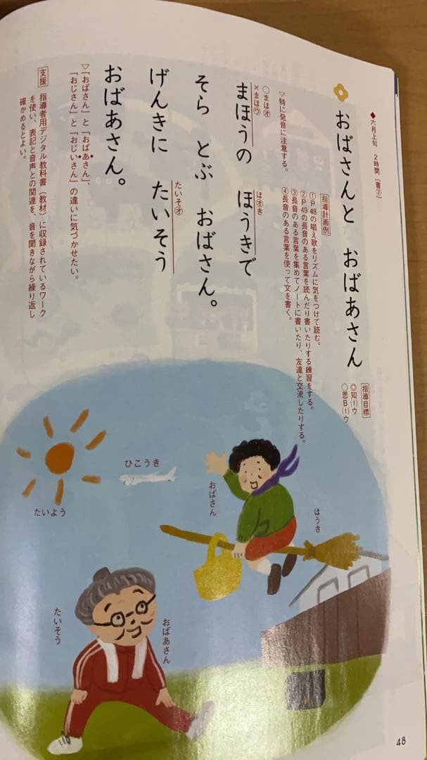 光村図書　小学校1年生用　国語上　指導書/赤刷り