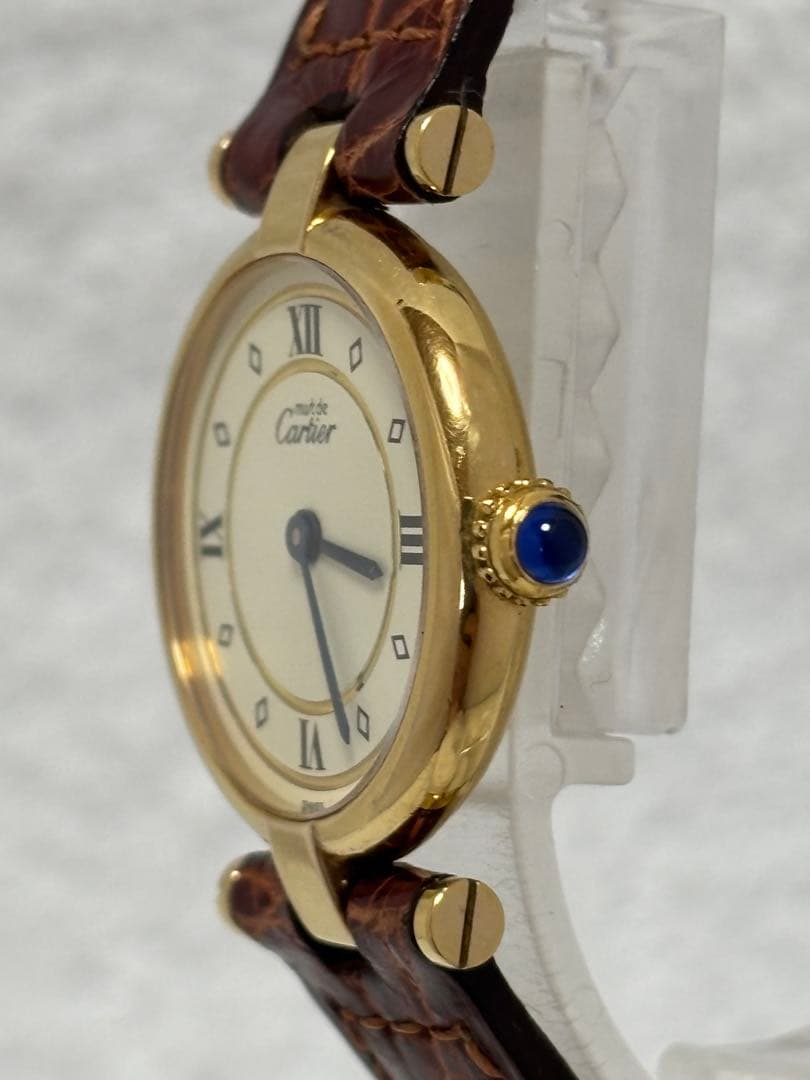【美品】カルティエ マストヴァンドーム SM クォーツ【1851】稼働品 付属有