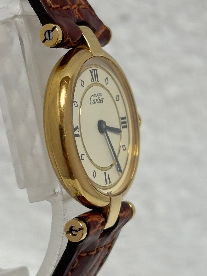 【美品】カルティエ マストヴァンドーム SM クォーツ【1851】稼働品 付属有