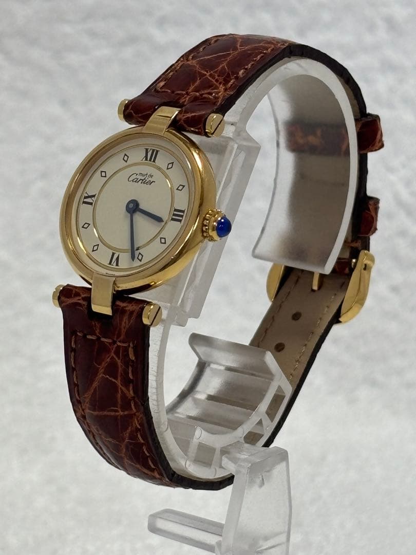 【美品】カルティエ マストヴァンドーム SM クォーツ【1851】稼働品 付属有