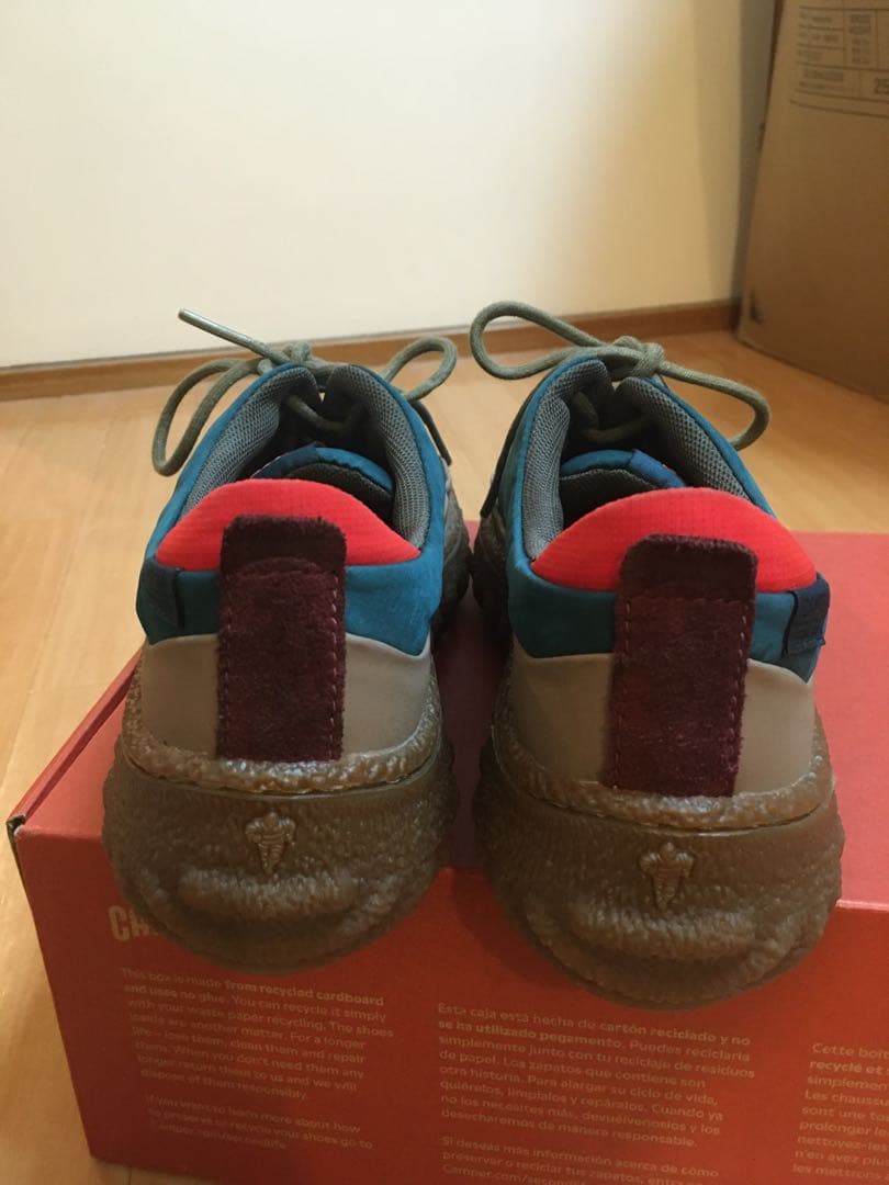 カンペール Ground Michelin 厚底スニーカー　冬靴　24cm