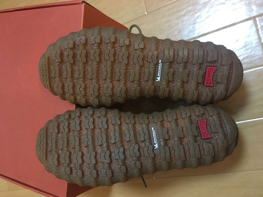 カンペール Ground Michelin 厚底スニーカー　冬靴　24cm