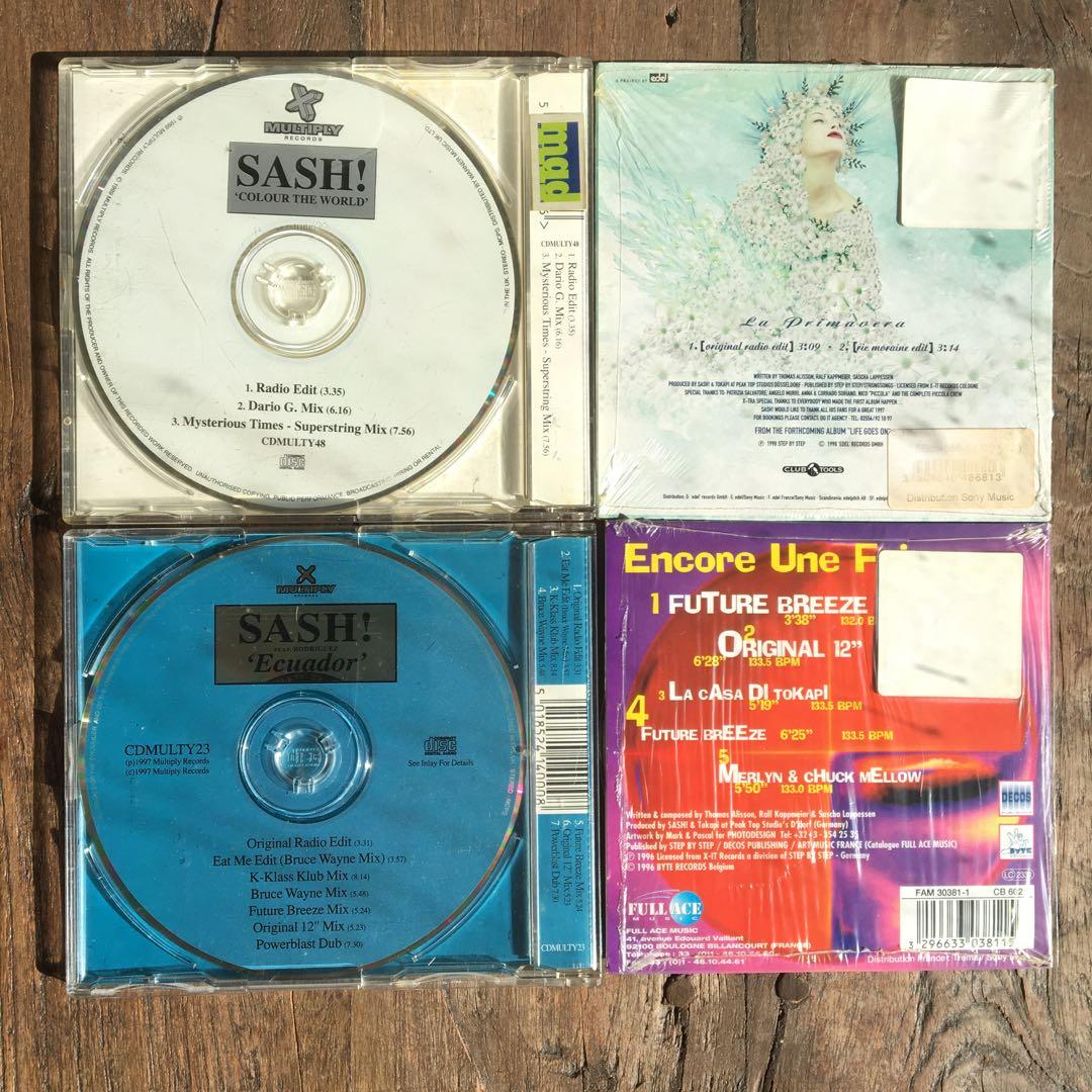 洋楽 SASH! CD Singles