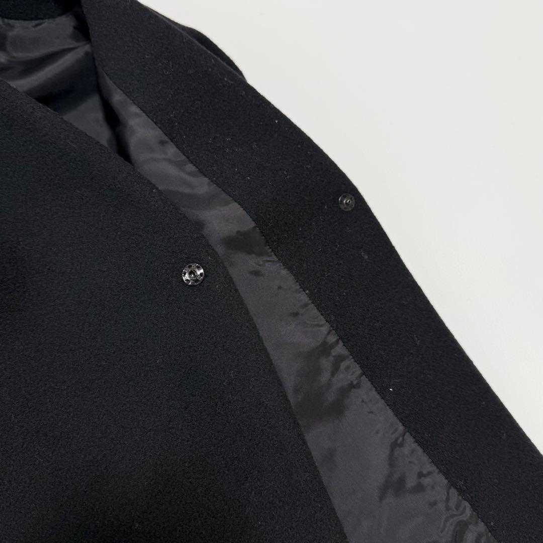 希少✨️ Y’s ヨウジヤマモト ウールポンチョ ケープ 黒 日本製 3