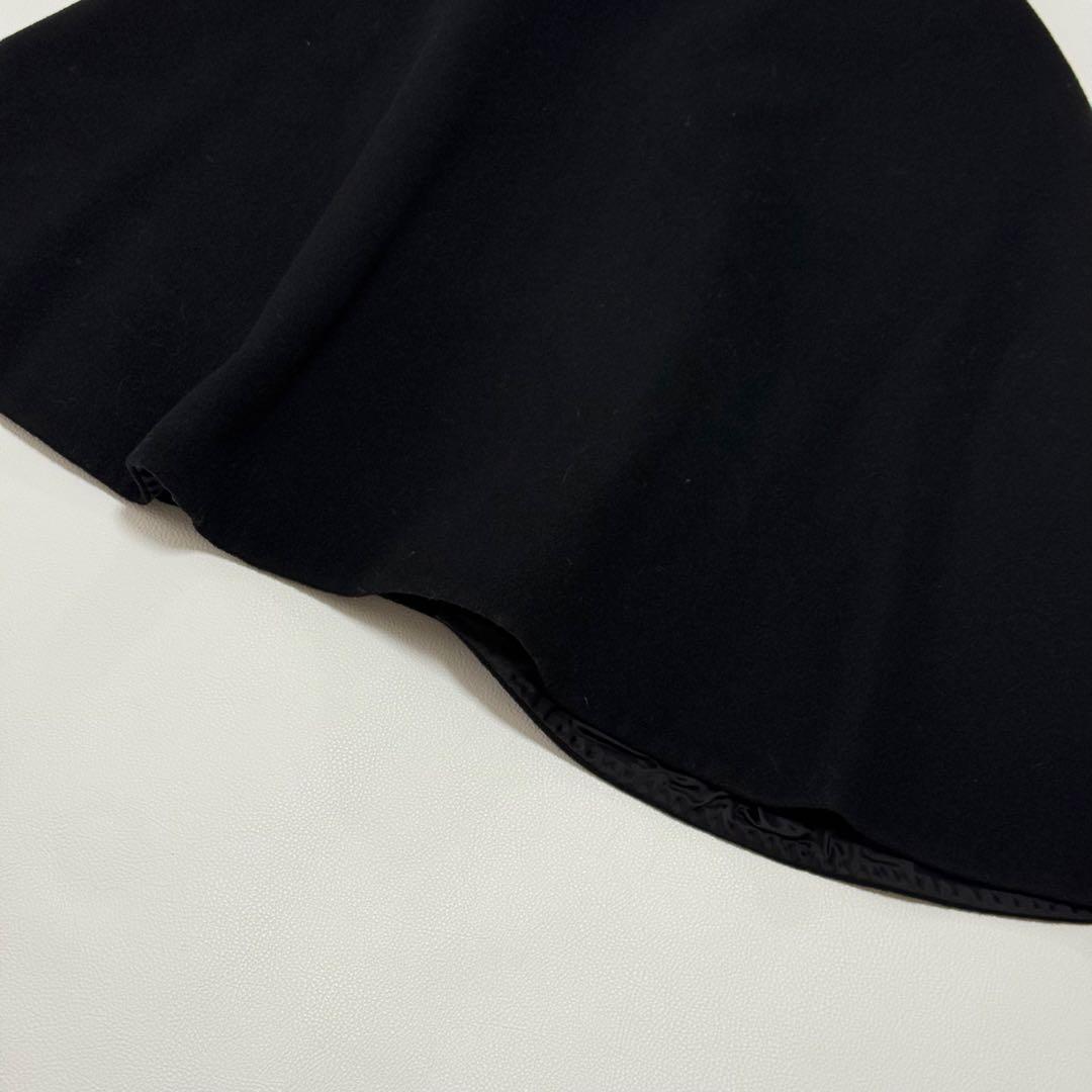 希少✨️ Y’s ヨウジヤマモト ウールポンチョ ケープ 黒 日本製 3