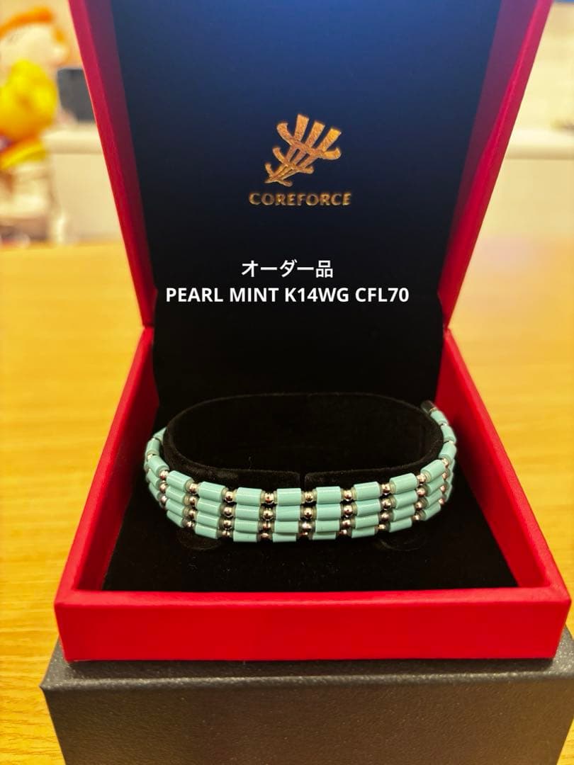 最終値下　ほぼ新品PEARL MINTK14 WHITE GOLD50cm