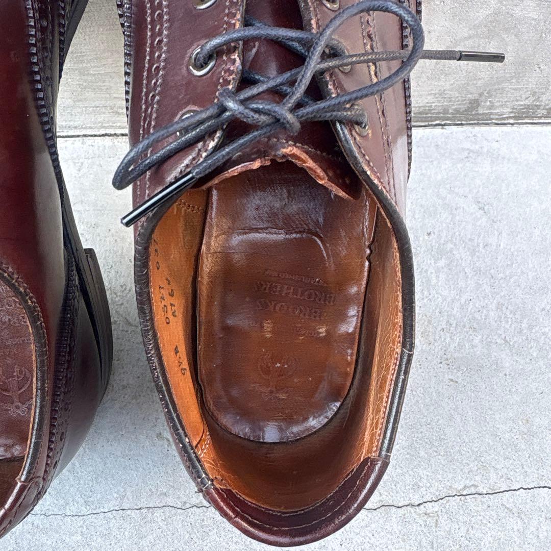 K*y様 Alden×Brooks Brothers コードバン ウイングチップ