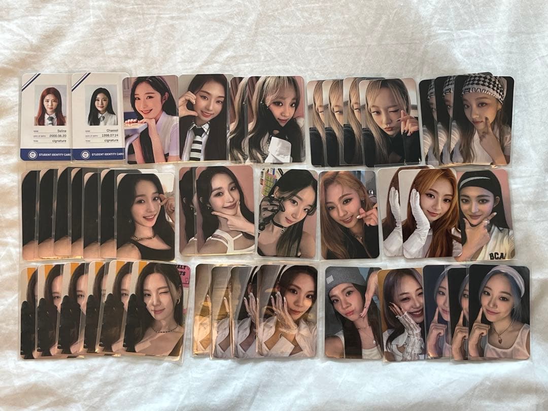 cignature トレカ ジウォン チェソル クロイ ベル セミ ドヒ セリン