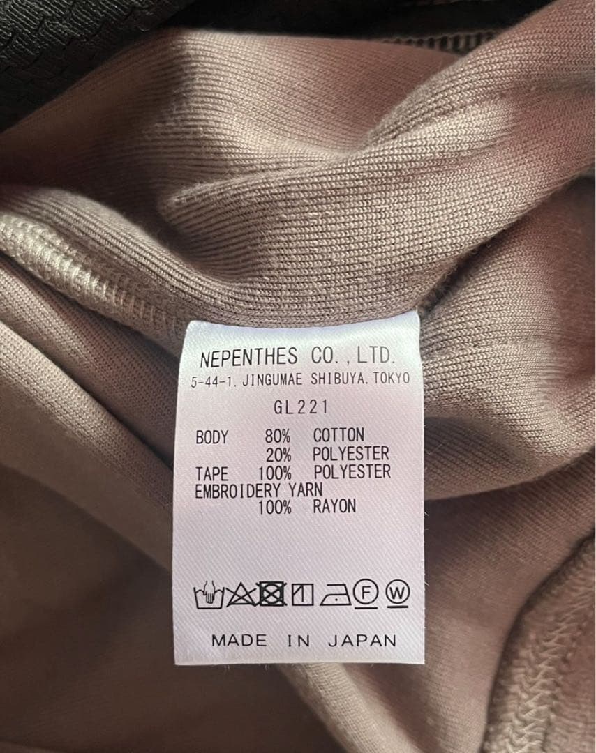 Needles ベロアセットアップ watson着用 試着のみ