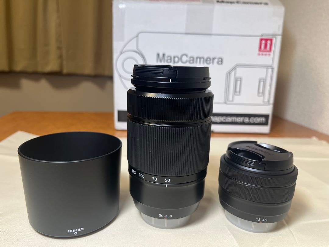 FUJIFILM XCレンズ OIS 2本セット15-45m/m50-230mm