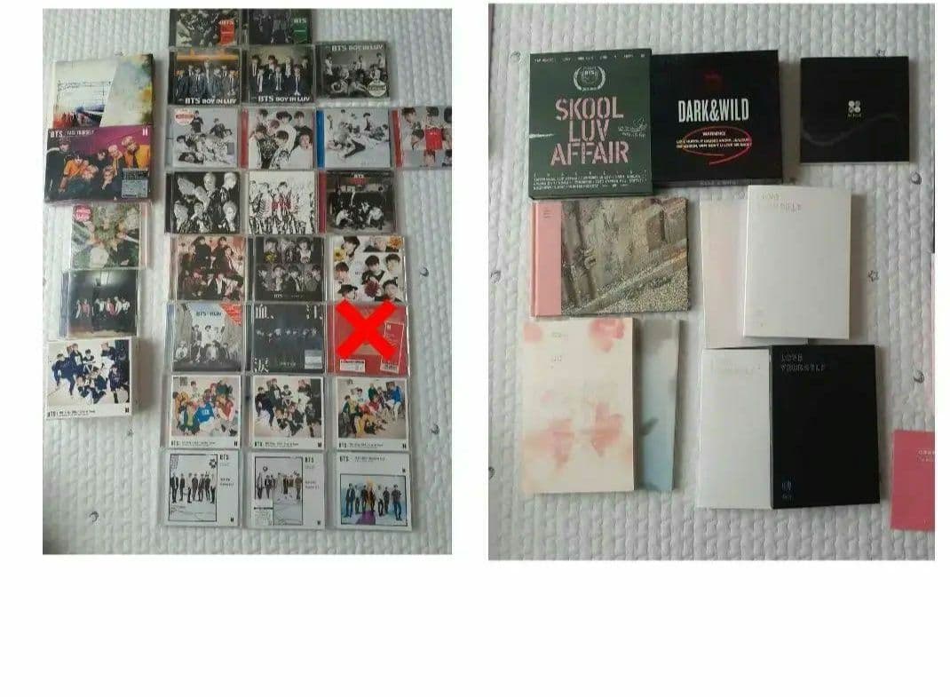 BTS アルバム　CD　シングル　コレクション　日本盤　韓国　限定版