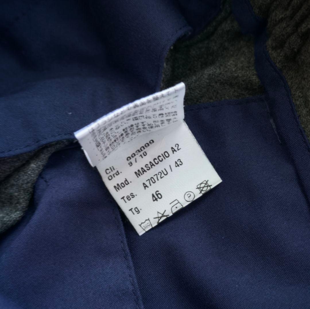 【別注】giabsarchivio MASACCIO 1プリーツ スラックス