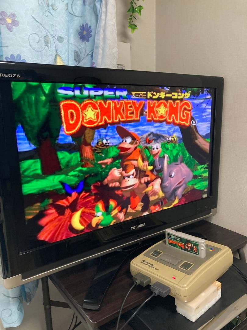 スーパーファミコンソフト　スーパードンキーコング