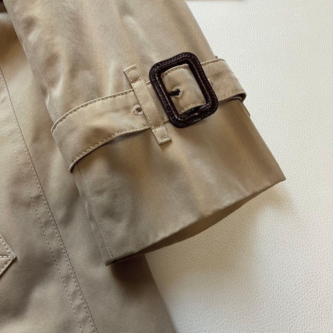 美品 バーバリーロンドン ハニーベージュ トレンチコート 38 丈100