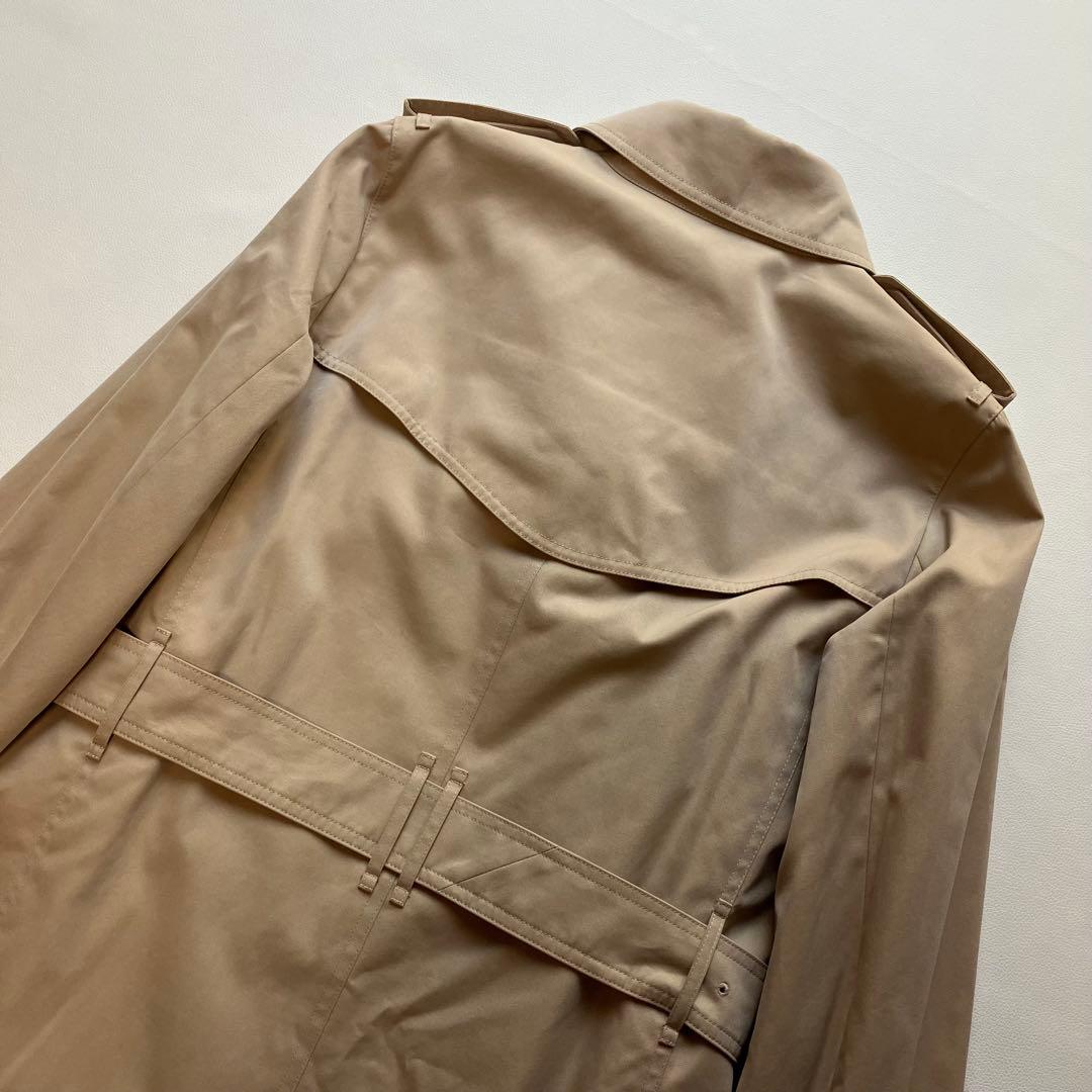 美品 バーバリーロンドン ハニーベージュ トレンチコート 38 丈100