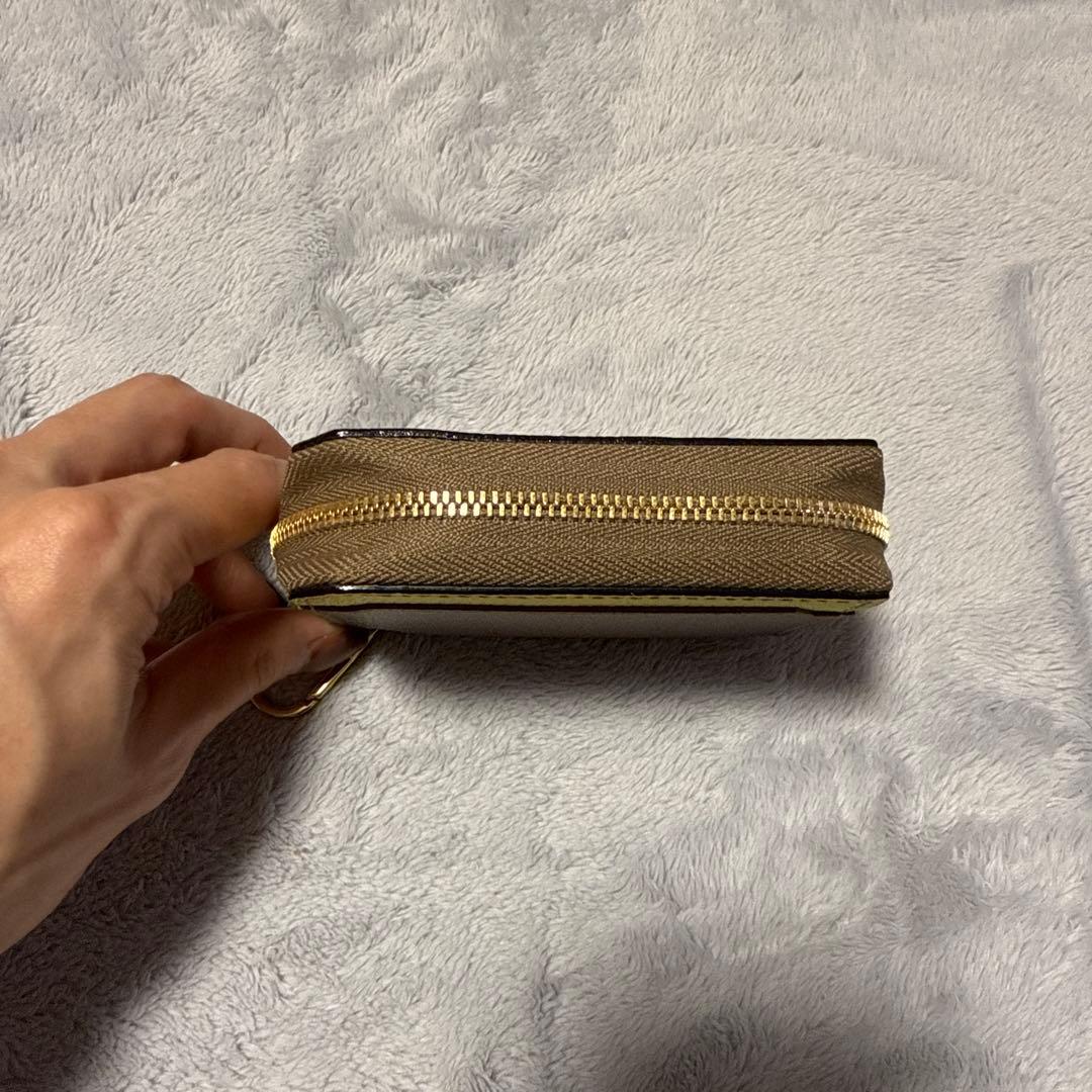 ラルコバレーノ スマートWキーケース GRAY*YELLOW