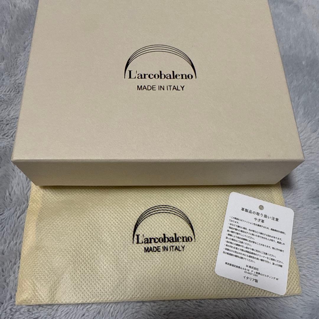 ラルコバレーノ スマートWキーケース GRAY*YELLOW