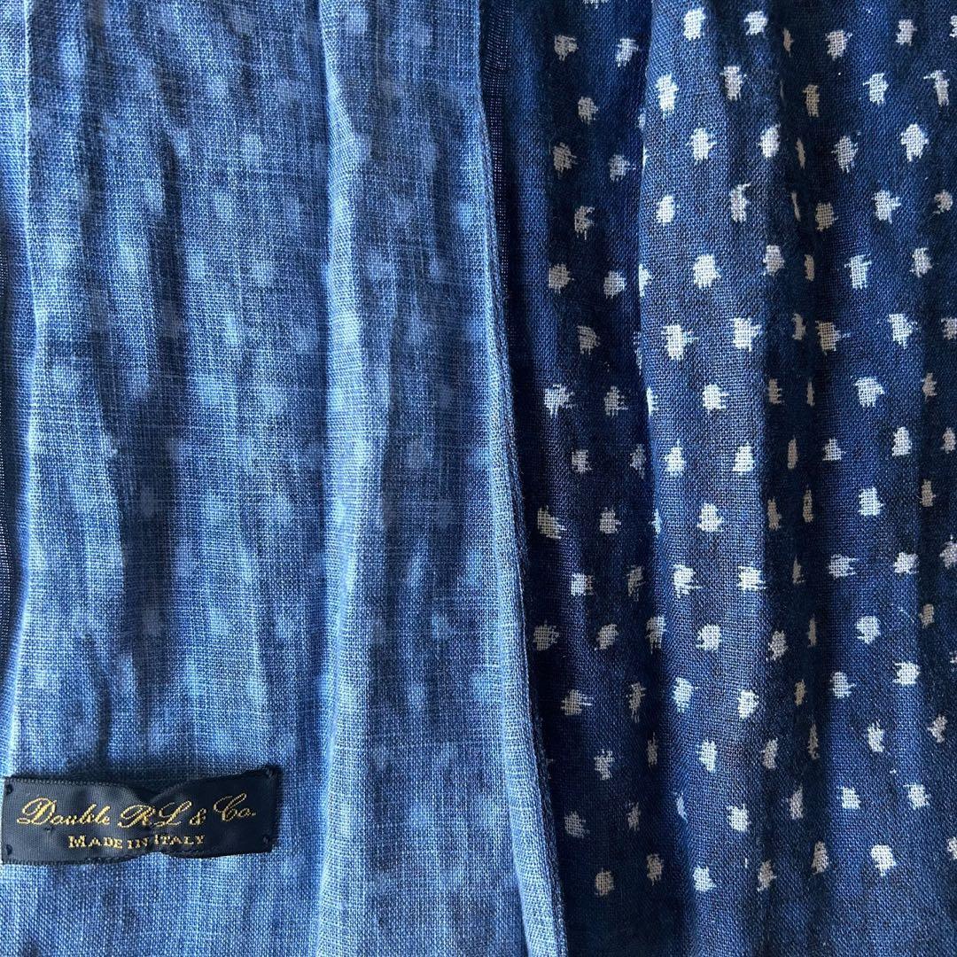 RRL double rl ralph lauren ドット柄 スカーフ
