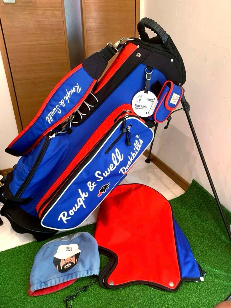 希少　良品　rough＆swell ラフアンドスウェル　スタンド　キャディバッグ