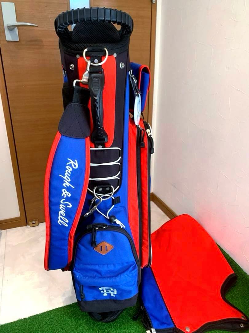 希少　良品　rough＆swell ラフアンドスウェル　スタンド　キャディバッグ