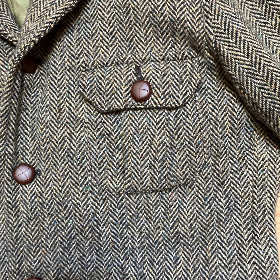 ヨ*ト様 Paul Smith Harris Tweed ヘリンボーンジャケット