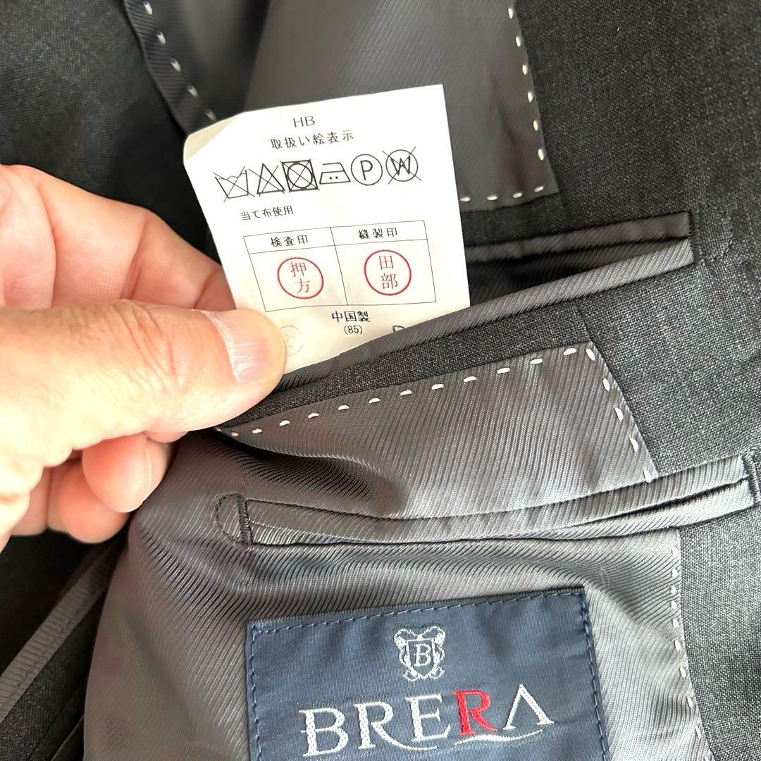 新品未使用 BRERA ブレラ スーツAB7ワンタック 68