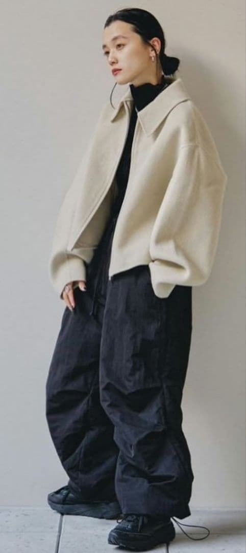 TODAYFUL ウールジップブルゾン