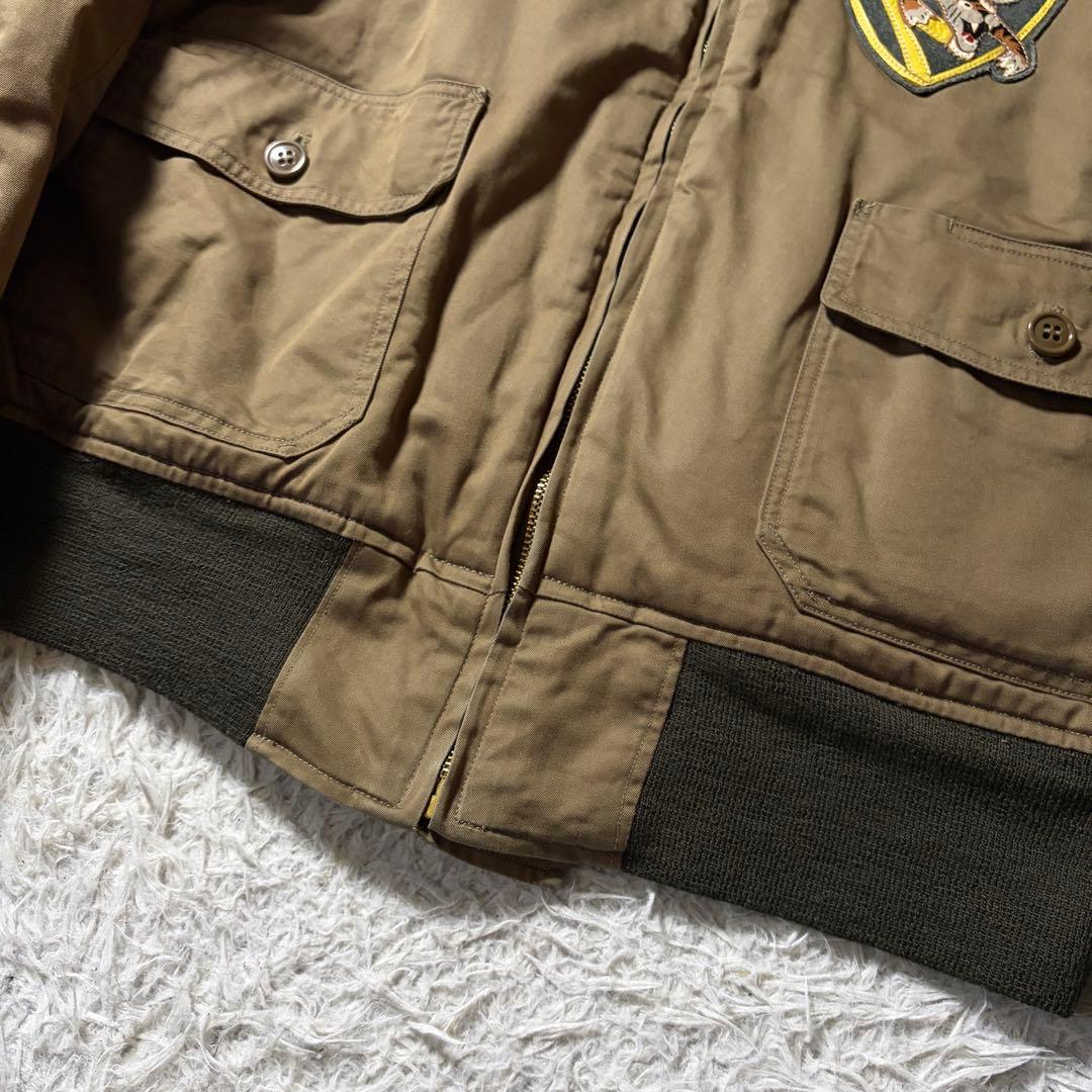 美品■バズリクソンズ　フライトジャケット　B-10 フライングタイガー　42