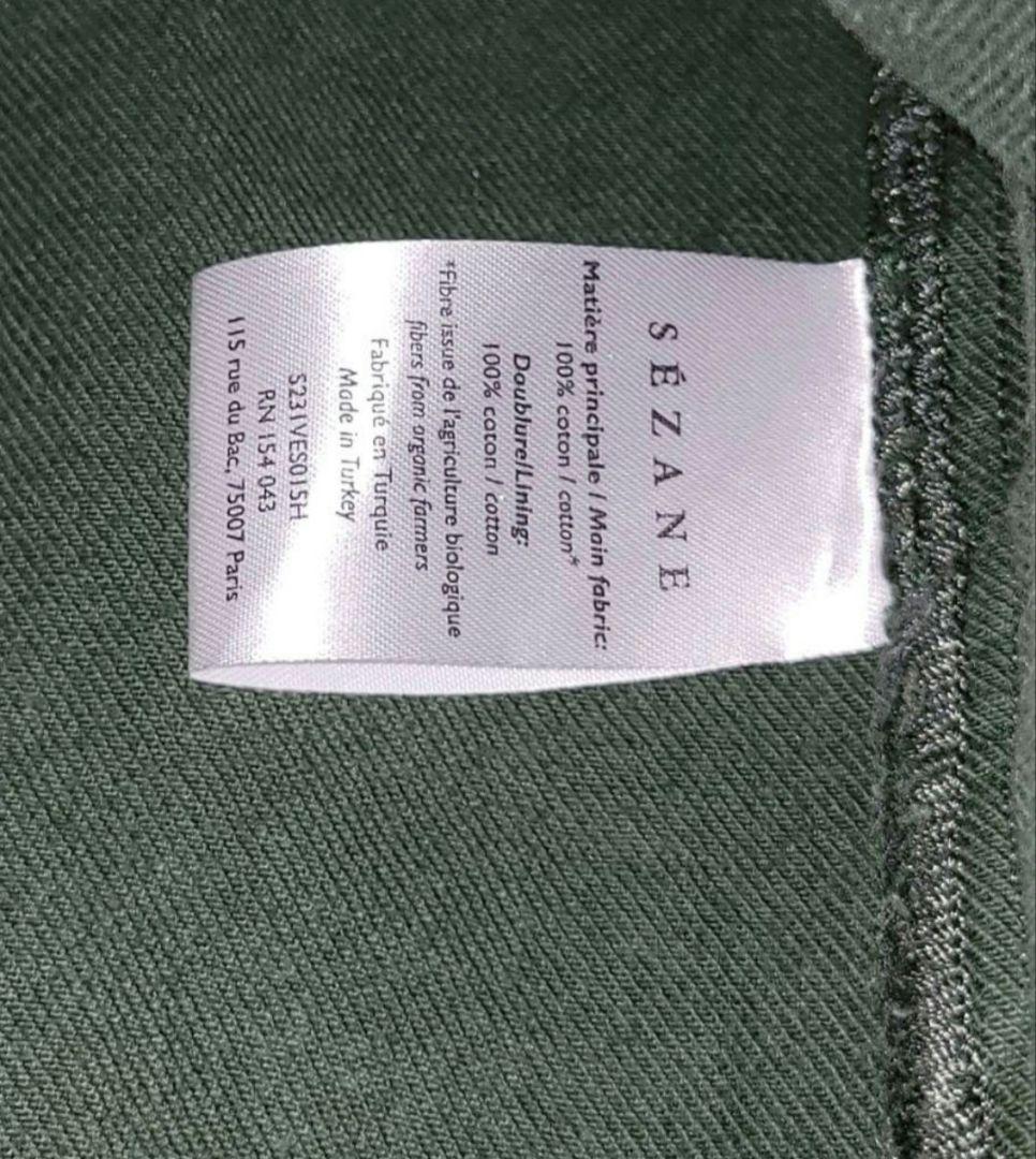 新品 Sézane セザンヌパリ 新品 フリルジレ ベスト ジャケット