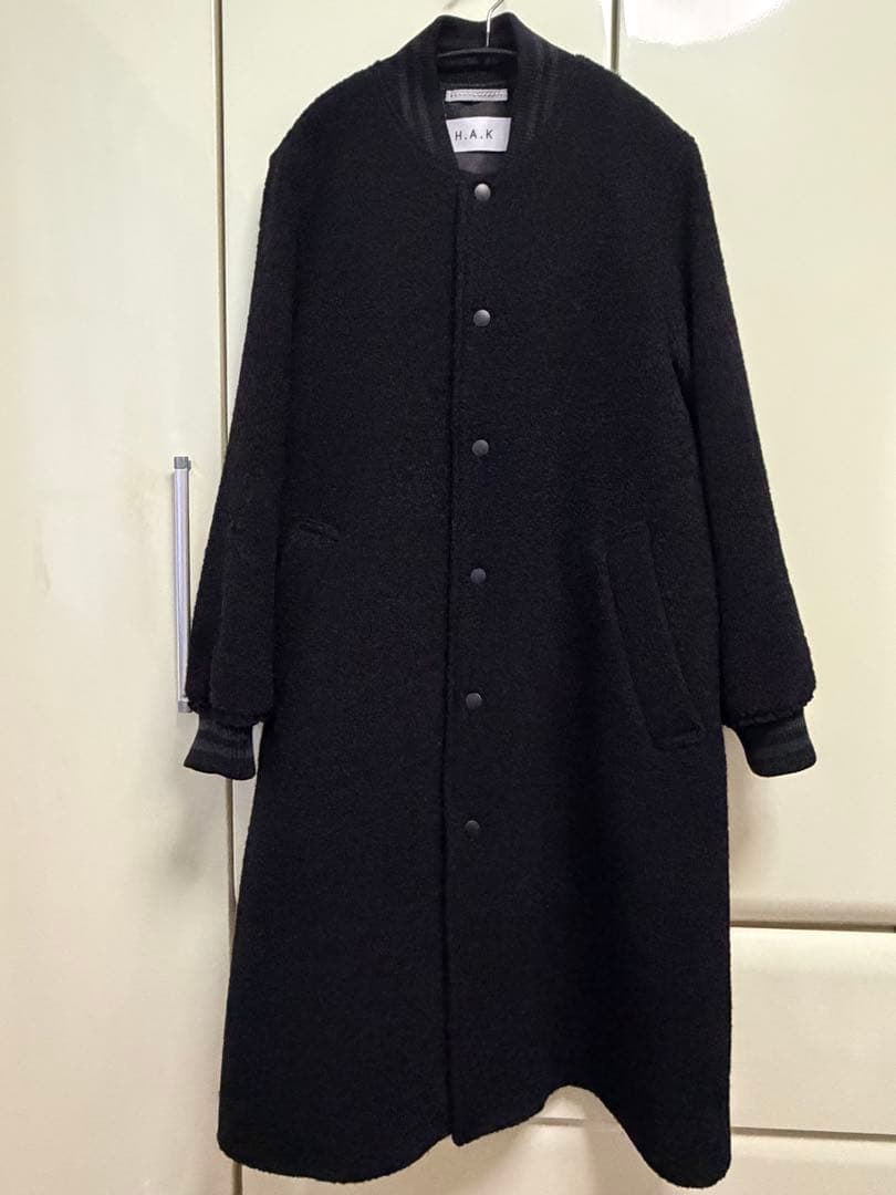 H.A.K リングツイード ロングスタジャンコート
