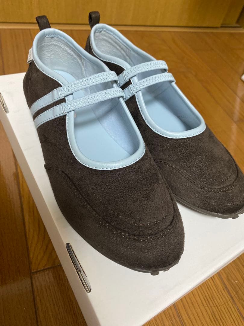 STAND OIL スエード ブラウン スニーカー