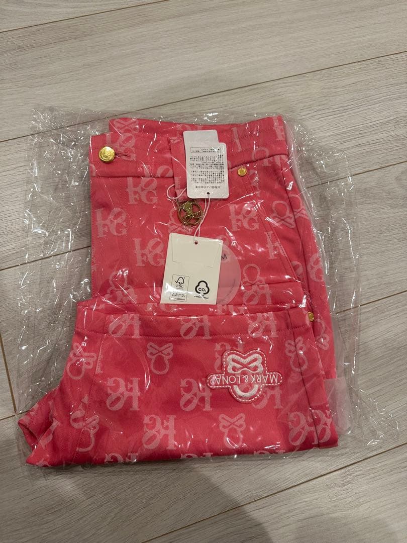 【新品】MARK & LONA ピンク ショートパンツ【定価】¥49,500