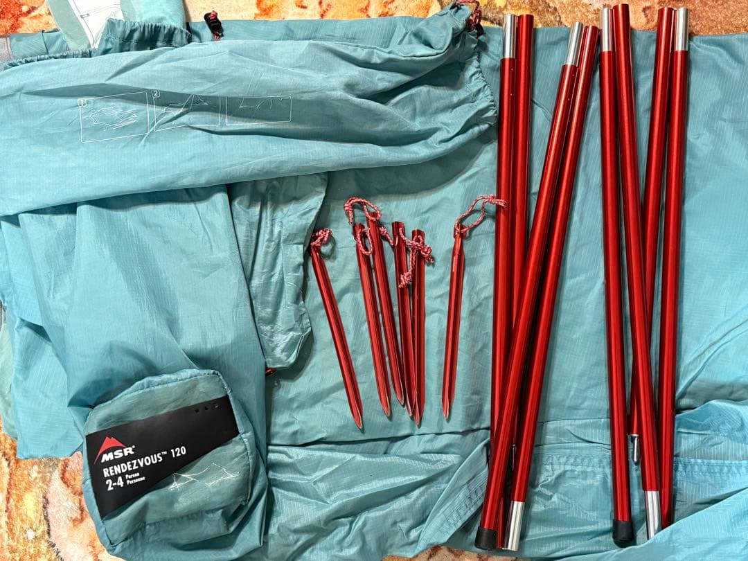 MSR RENDEZVOUS ランデブー　120 タープ