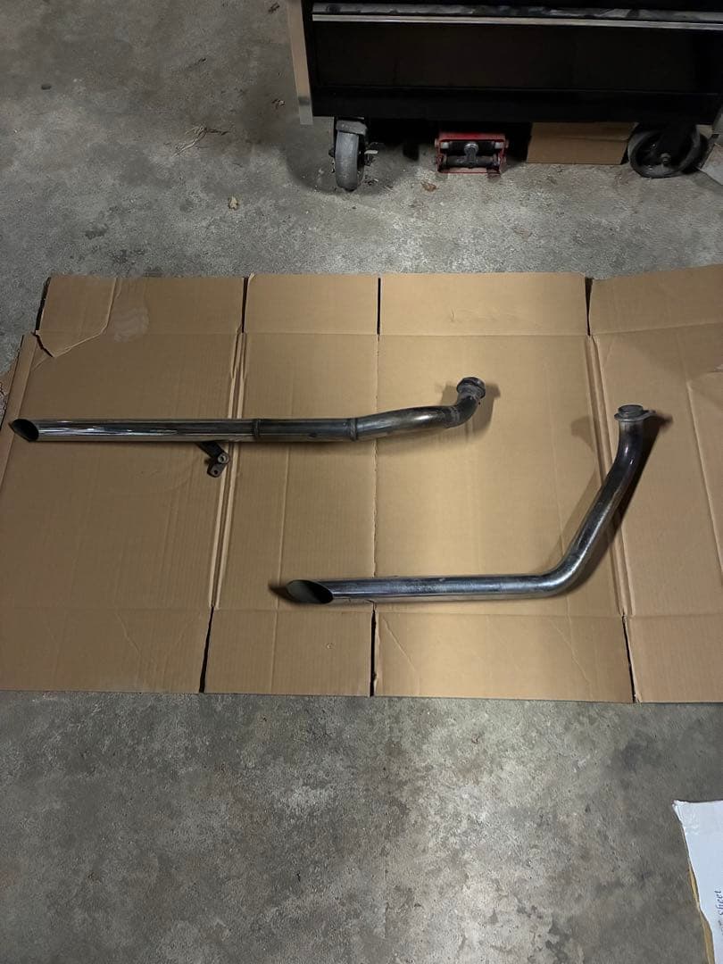 ショベルヘッド　ショベル　マフラー