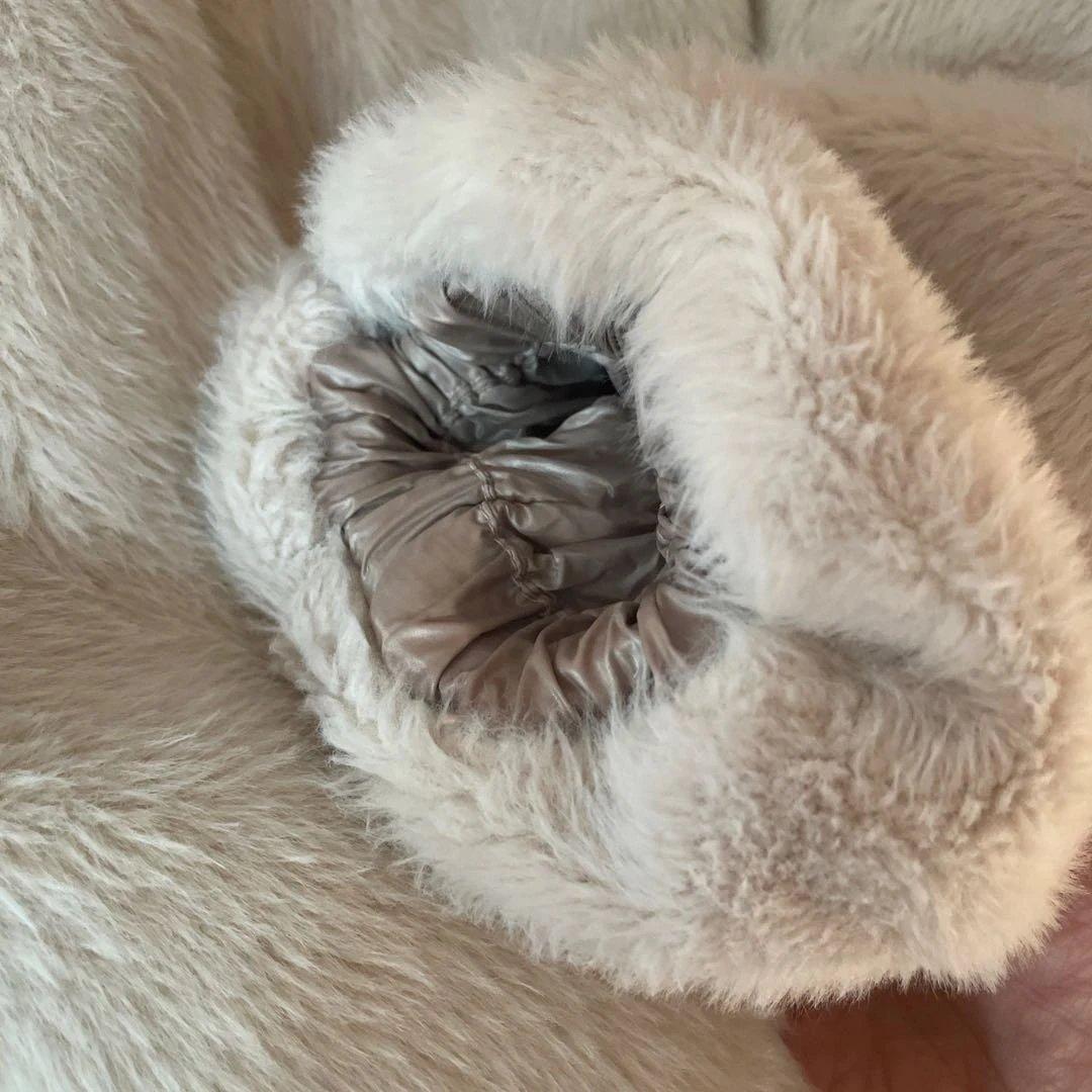 HERNO エコファー　フーデットブルゾン