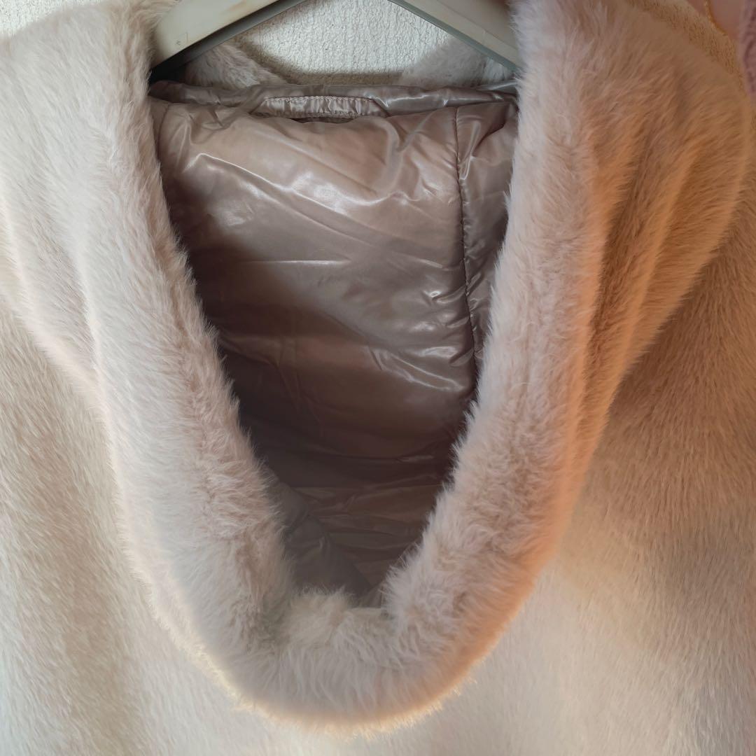 HERNO エコファー　フーデットブルゾン