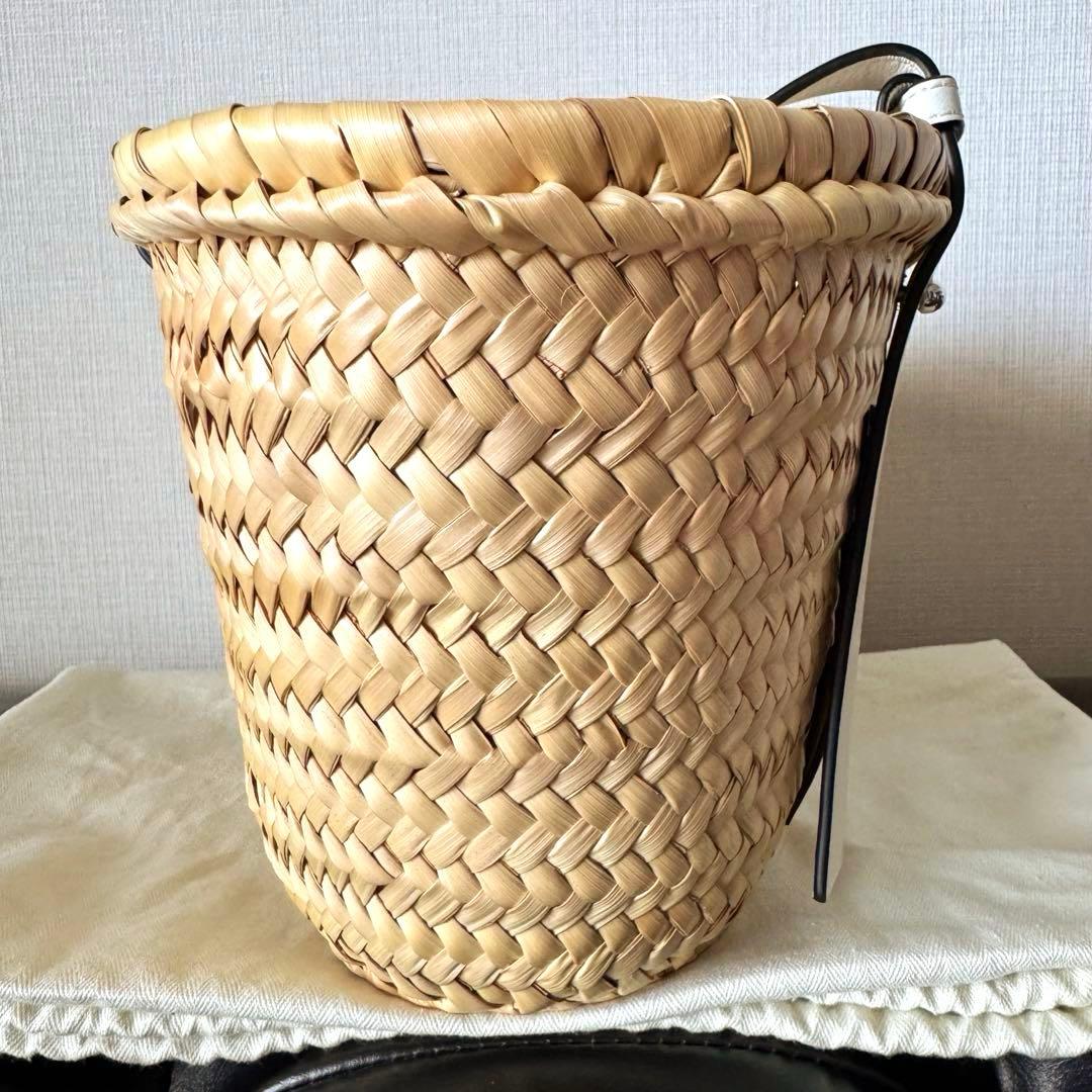 未使用品【LOEWE】カゴバッグ/スモール/ラフィア/バスケット
