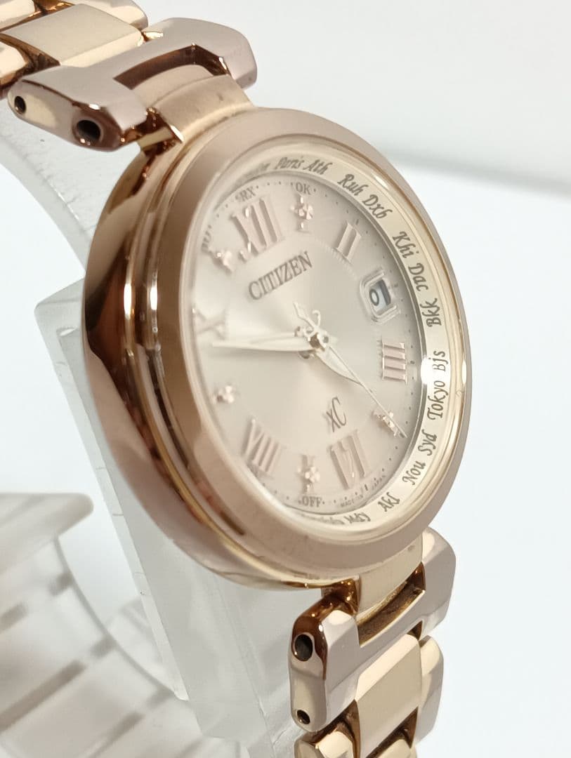 シチズン　HAPPY FLIGHT　電波ソーラー　腕時計　EC1032-54X