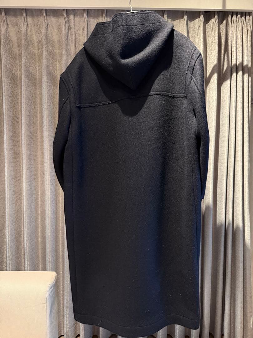 再々値下げ‼️ VAN ネイビー ロングダッフルコート フード付き