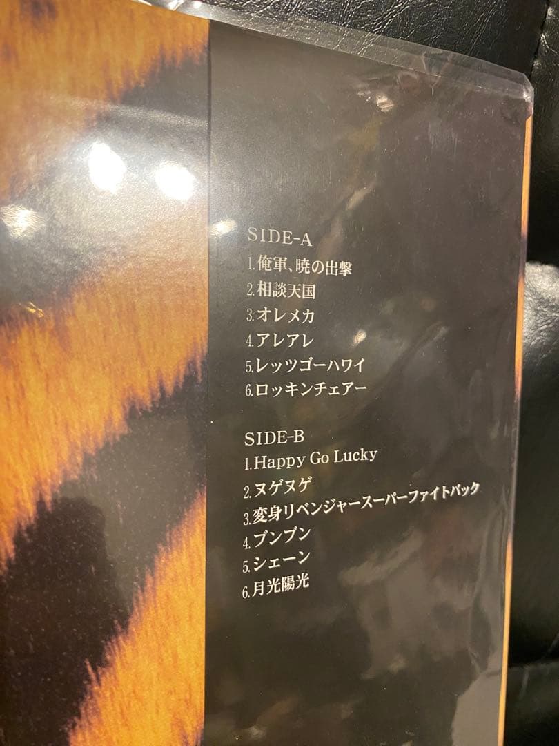 美品★ザ・ハイロウズ　タイガーモービル完全生産限定アナログ盤帯付きLPレコード