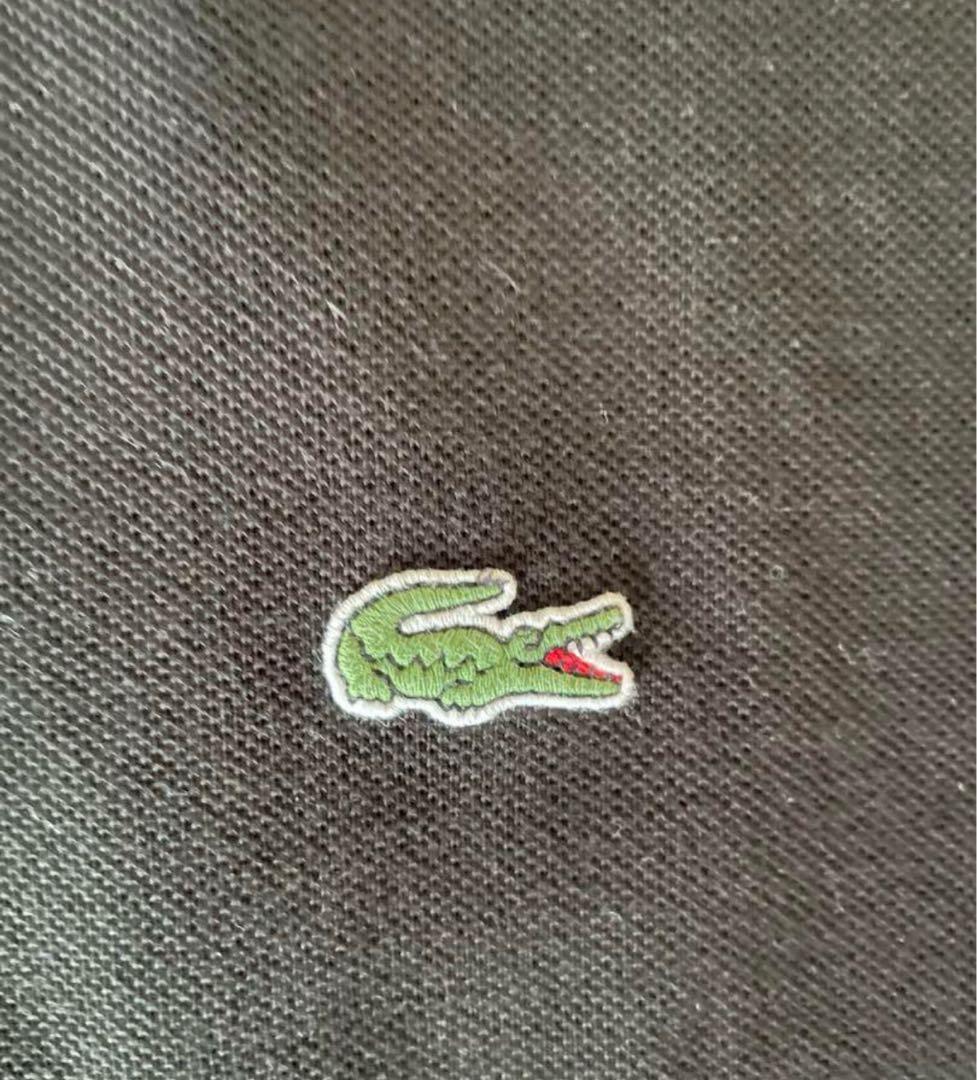 CHEMISE LACOSTE フレンチラコステ ポロシャツ 黒 L1212