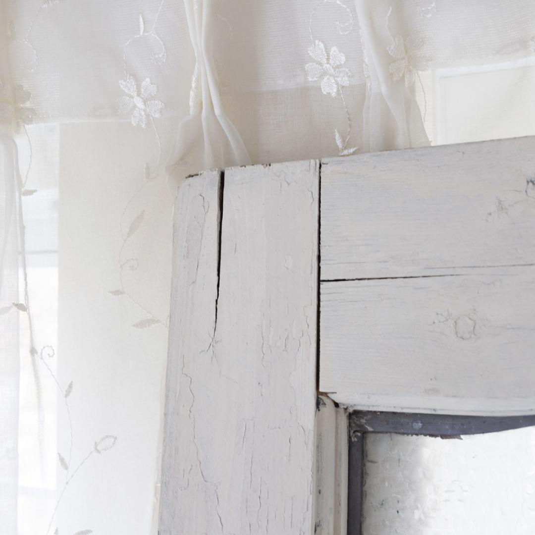 アンティークドア　ステンドグラス入り