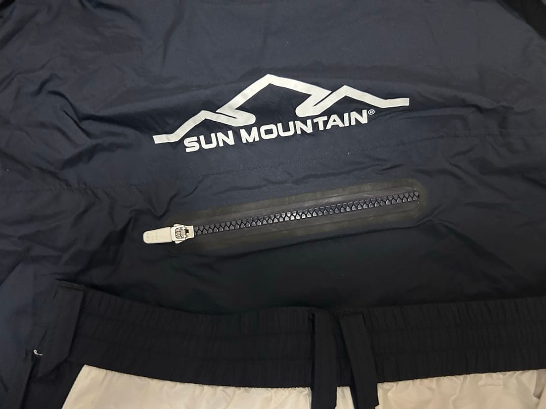 【新品未使用】パーリーゲイツレインウェア　白×ネイビーPEARLY GATES