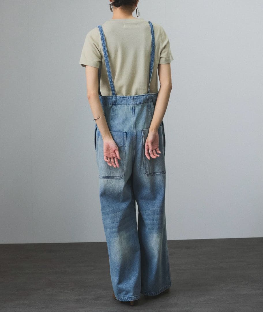 【WEB限定】デニムサロペット