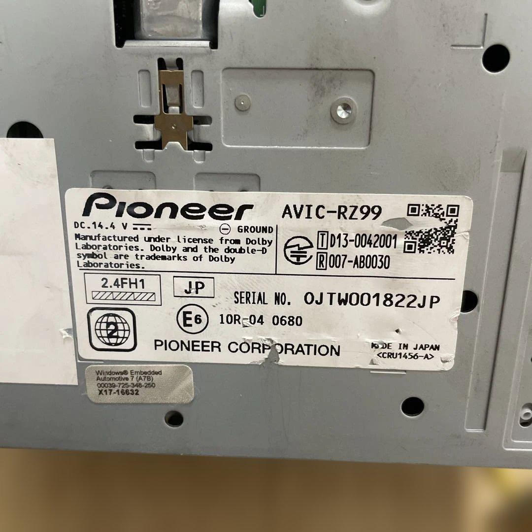 カロッツェリア製　AVIC-RZ99